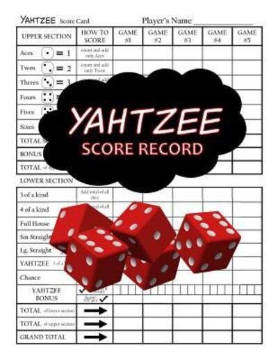 Cover for Eric Stewart · Yahtzee Score Record (Taschenbuch) (2019)