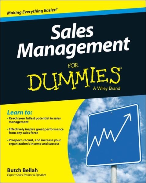 Cover for Butch Bellah · Sales Management For Dummies (Taschenbuch) (2015)
