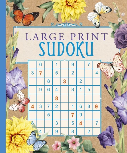 Cover for Eric Saunders · Large Print Sudoku (Taschenbuch) (2024)