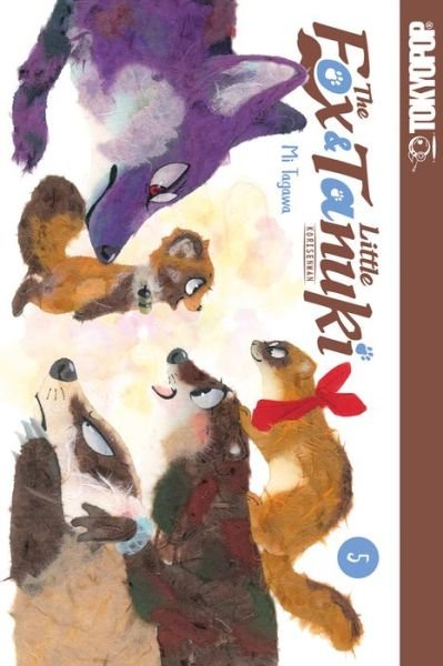 Cover for Tagawa Mi · The Fox &amp; Little Tanuki, Volume 5 - The Fox &amp; Little Tanuki (Paperback Bog) (2022)