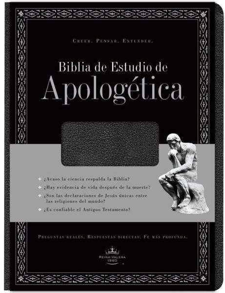 Cover for B&amp;h Espanol Editorial Staff · Biblia De Estudio De Apologetica-rvr 1960 (Leather Book) [Black Imitation] (2011)