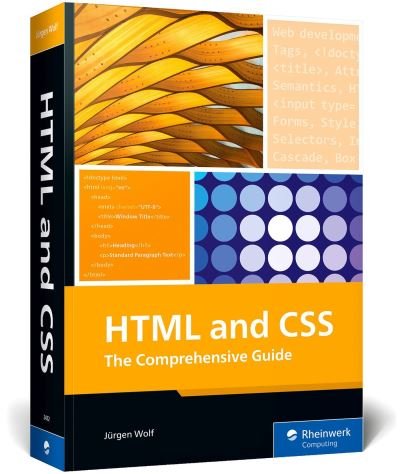 Cover for Jürgen Wolf · HTML and CSS (Book) (2023)