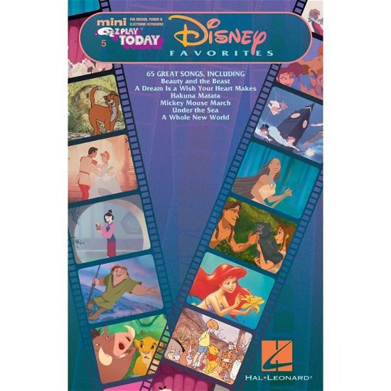 Disney Favorites: E-Z Play Today: Volume 5 - 65 Great Songs - Hal Leonard Publishing Corporation - Books - Hal Leonard Corporation - 9781495077227 - December 1, 2016
