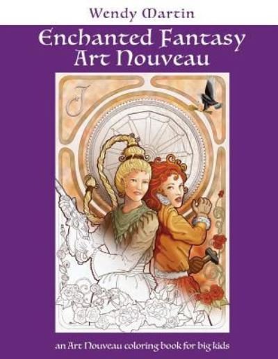 Cover for Wendy Martin · Enchanted Fantasy Art Nouveau (Paperback Bog) (2016)