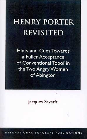 Cover for Jacques Savarit · Henry Porter Revisited (Paperback Book) (1997)
