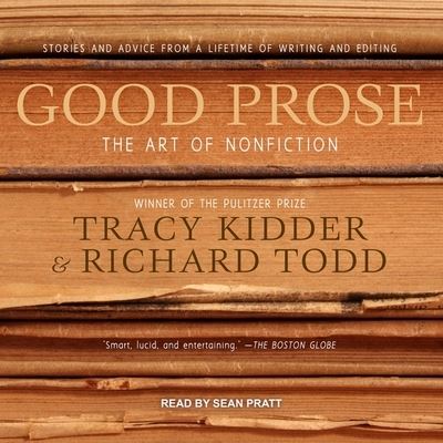 Cover for Tracy Kidder · Good Prose (CD) (2017)