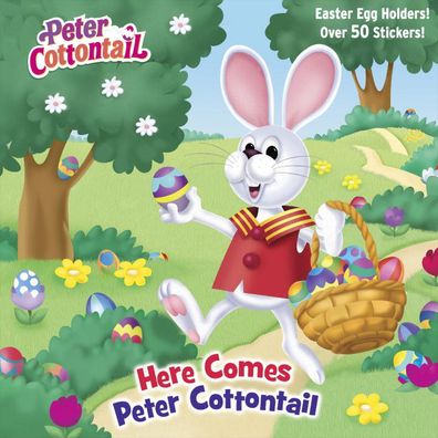 Cover for Mary Man-Kong · Here Comes Peter Cottontail Pictureback (Hardcover Book) (2020)