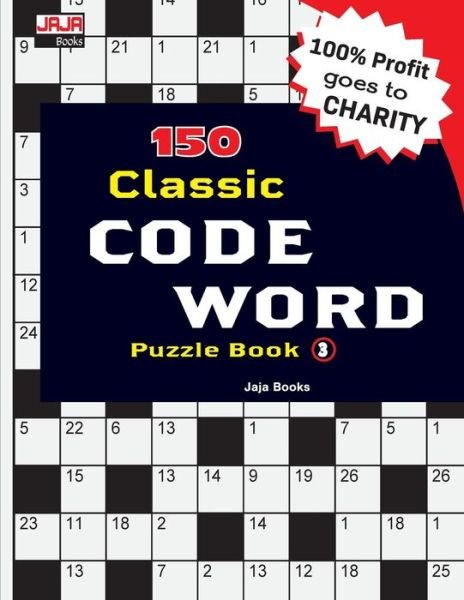 Cover for Jaja Books · 150 Classic Code Word Puzzle Book (Pocketbok) (2018)