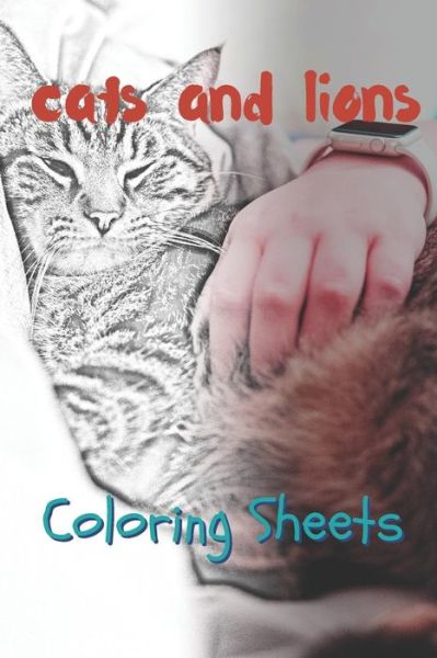 Cover for Julian Smith · Cat and Lion Coloring Sheets (Paperback Book) (2019)