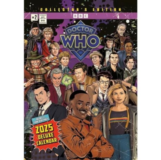 Doctor Who Classic A3 Deluxe Calendar 2025 (Calendar) (2024)