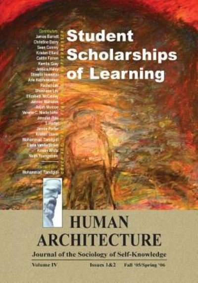 Cover for Mohammad H Tamdgidi · Student Scholarships of Learning (Paperback Book) (2006)