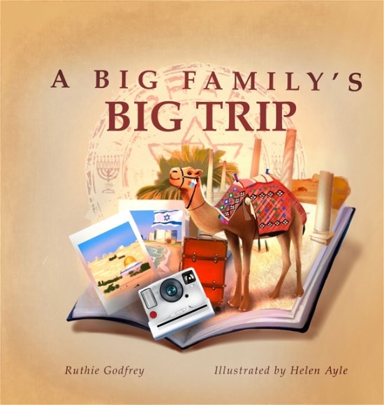 Cover for Ruthie Godfrey · A Big Family's Big Trip (Hardcover bog) (2022)