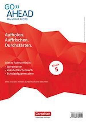 Cover for Cornelsen Verlag GmbH · Go Ahead  6. Jahrgangsstufe. Realschule Bayern - Arbeitshefte Wordmaster, Vokabeltaschenbuch und Schulaufgabentrainer (Im Paket) (Paperback Book) (2021)