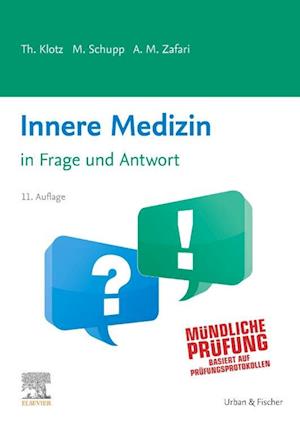 Cover for Klotz; Zafari; Schupp · Innere Medizin In Frage Und Antwort (Book)