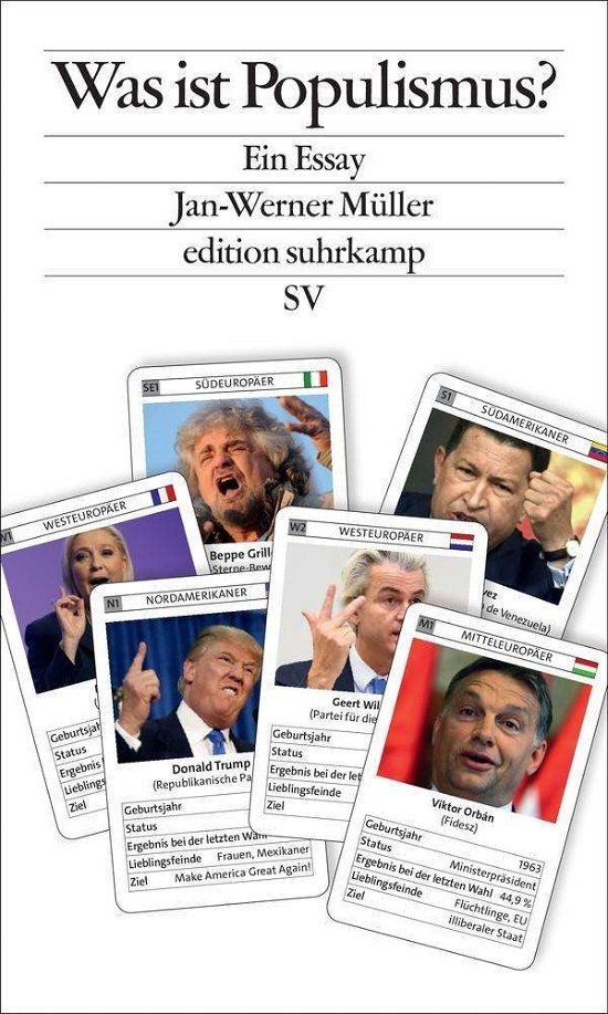 Was ist Populismus? - Jan-Werner Muller - Bücher - Suhrkamp Verlag - 9783518075227 - 16. Juni 2016