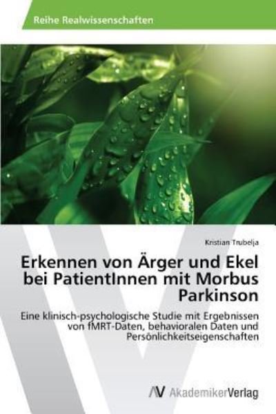 Cover for Trubelja · Erkennen von Ärger und Ekel be (Book) (2014)