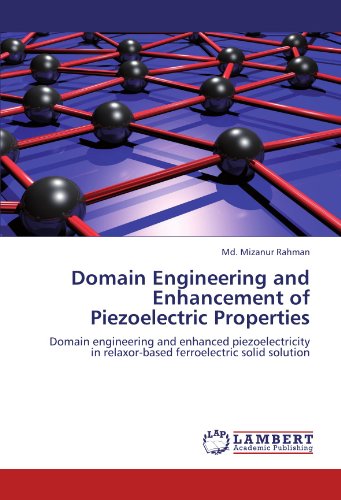 Domain Engineering and Enhancement of Piezoelectric Properties: Domain Engineering and Enhanced Piezoelectricity in Relaxor-based Ferroelectric Solid Solution - Md. Mizanur Rahman - Libros - LAP LAMBERT Academic Publishing - 9783847304227 - 1 de diciembre de 2011