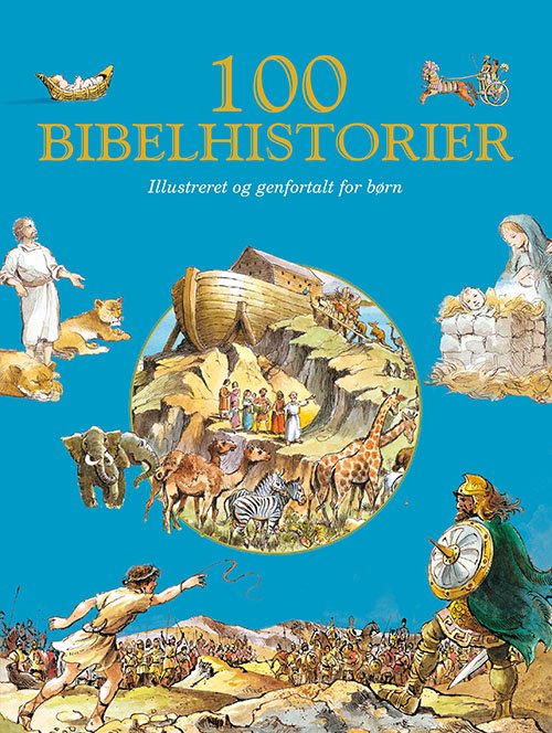 Cover for 100 Bibelhistorier (Bound Book) [1. Painos] (2019)