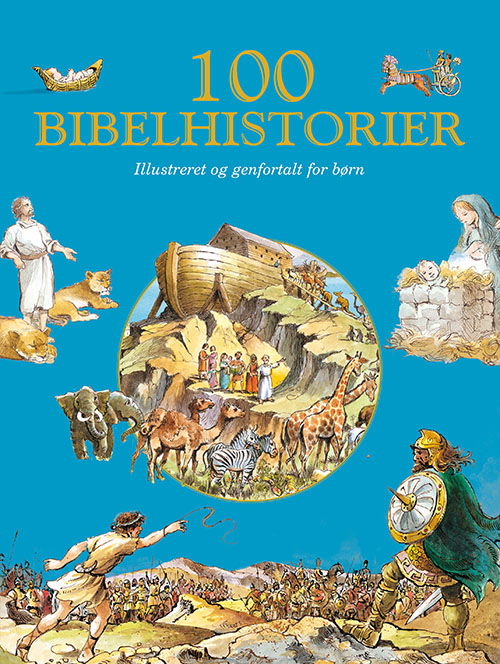 Cover for 100 Bibelhistorier (Bound Book) [1e uitgave] (2019)