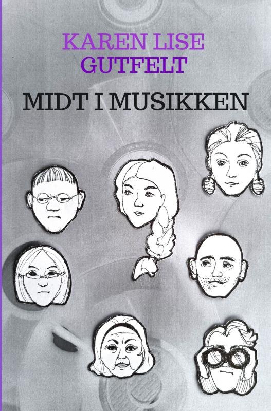 Cover for Karen Lise Gutfelt · Midt i Musikken (Paperback Book) (2024)