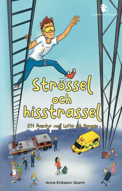 Cover for Anna Eriksson Skarin · Strössel och hisstrassel (Hardcover Book) (2024)