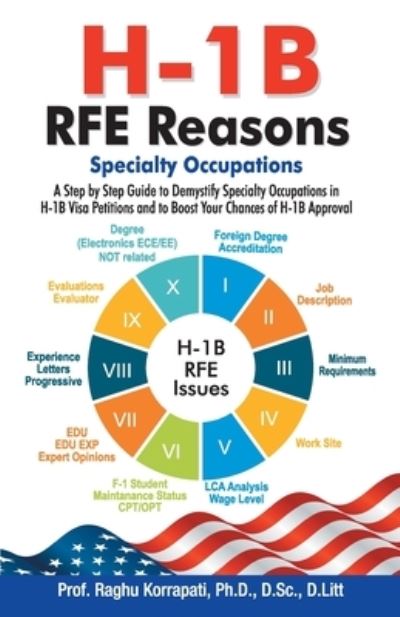 Cover for Raghu Korrapati · H-1b Rfe Reasons (Paperback Book) (2023)