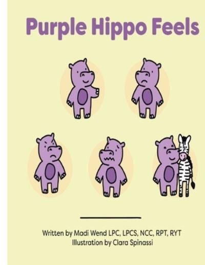 Cover for Madi Wend · Purple Hippo Feels (Pocketbok) (2021)
