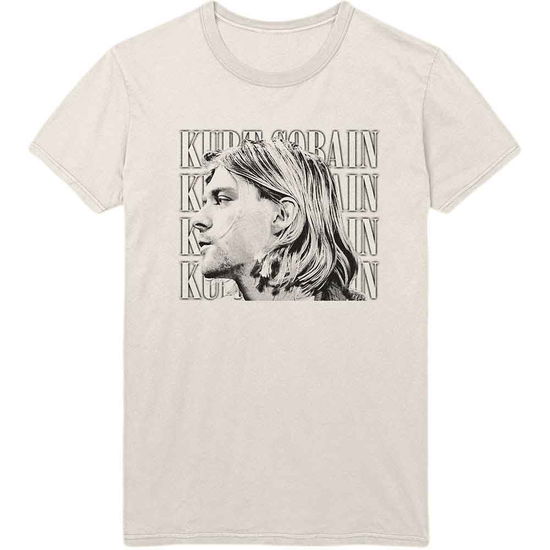 Kurt Cobain Unisex T-Shirt: Contrast Profile - Kurt Cobain - Merchandise -  - 9950670377227 - 