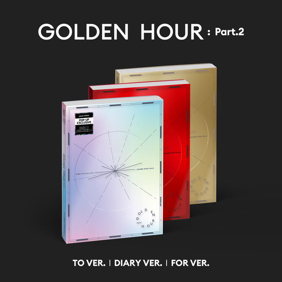 Cover for ATEEZ · Golden Hour pt.2 (CD/Merch) [Hello82 Pop-up exclusive edition] [Diary Version] (2024)