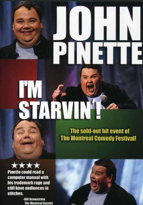 Cover for John Pinette · I'm Starvin (DVD) [Widescreen edition] (2007)