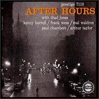 Cover for Thad Jones · After Hours (CD) (1991)