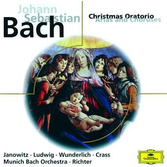 Cover for Janowitz G. / Ludwig C. / Wunderlich F. / Crass F. / Munich Bach Choir / Munich Bach Orchestra / Richter Karl · Christmas Oratorio - Arias and Choruses (CD) (1994)