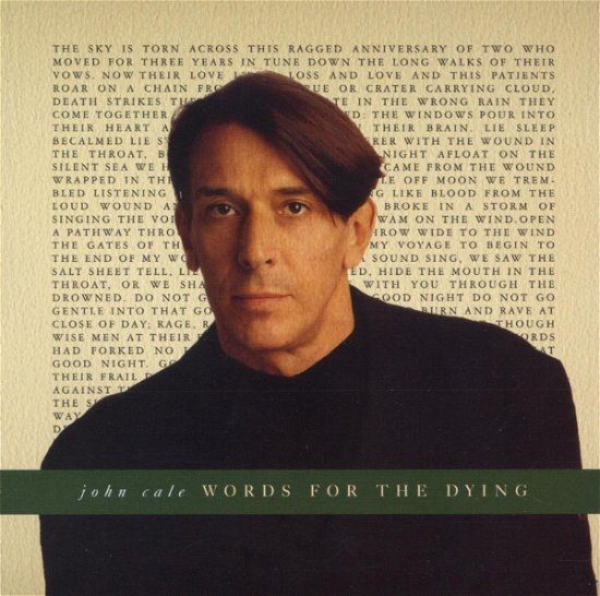 Cover for John Cale · Words for the Dying (CD) (2005)