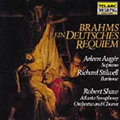 Cover for Brahms / Auger / Stilwell / Shaw / Aso · German Requiem (CD) (1990)