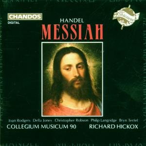 Cover for Handel / Rodgers / Jones / Robson / Hickox · Messiah (CD) (1992)
