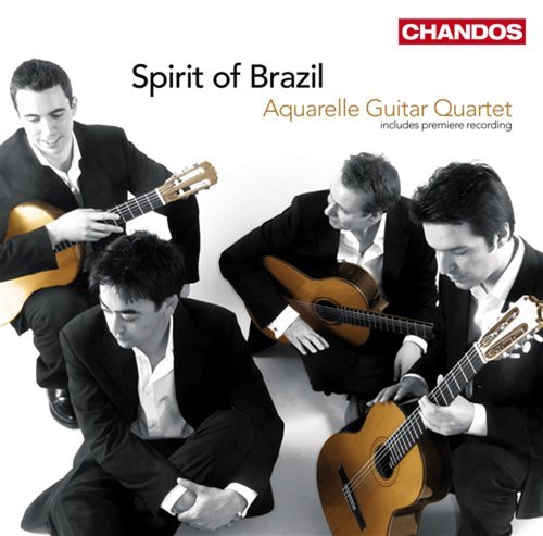 Cover for Aquarelle Guitar Quartet · Spirit of Brazil (CD) (2009)