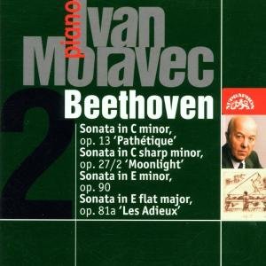Klaviersonaten 8,13,26,27/+ - Ivan Moravec - Musiikki - SUPRAPHON - 0099925358228 - sunnuntai 1. joulukuuta 2013