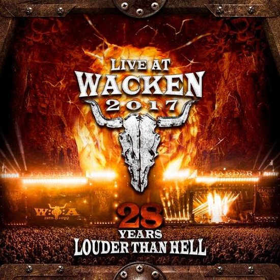 Cover for Live at Wacken 2017: 28 Years Louder Than Hell · Live At Wacken 2017 - 28 Years (DVD) (2018)