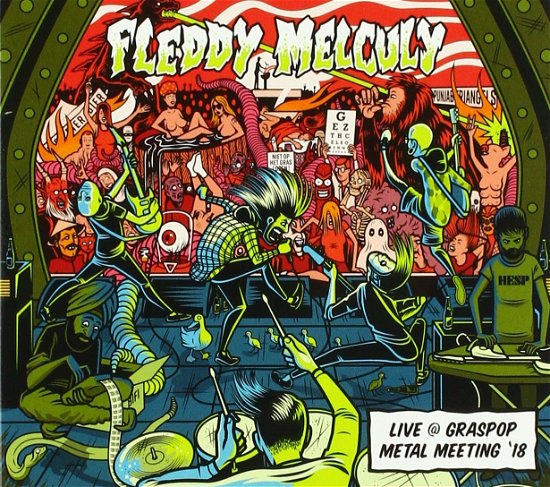 Cover for Fleddy Melculy · Live at Graspop Metal Meeting 18 (CD) (2018)