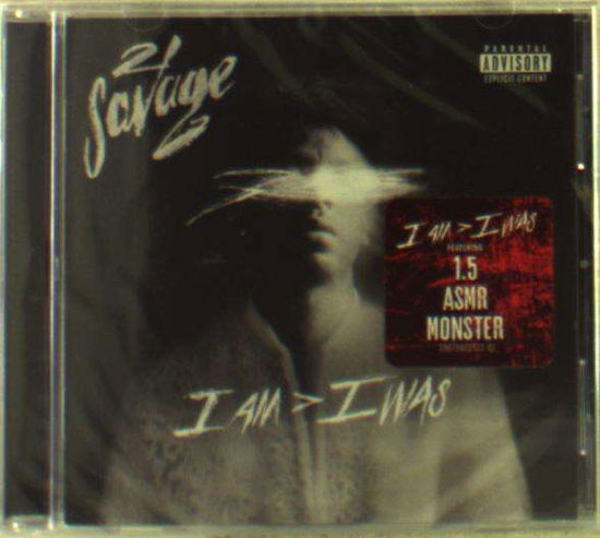 I Am I Was - 21 Savage - Musiikki - EPIC/SLAUGHTER GANG - 0190759221228 - perjantai 4. tammikuuta 2019