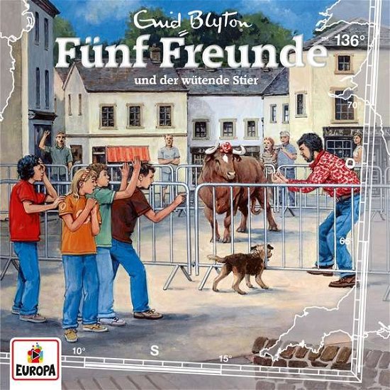 Cover for Fünf Freunde · 136/und Der Wütende Stier (CD) (2020)