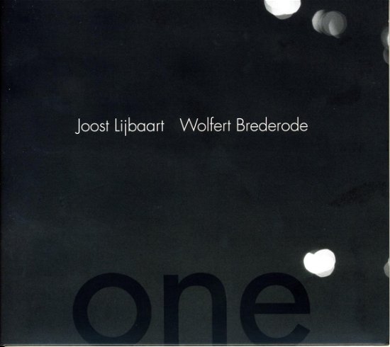 Cover for Joost Lijbaart · One (CD)