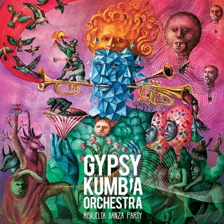 Cover for Gypsy Cumbia Orchestra · Revuelta Danza Party (CD) (2016)