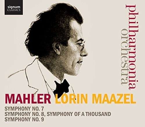 Cover for Mahler / Philharmonia Orchestra / Maazel · Symphonies Nos. 7-9 (CD) (2015)