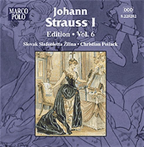 Johann Strauss I Edition 6 - Strauss,j. I / Pollack / Slovack Sinf - Musik - MARCO POLO - 0636943528228 - 22 mars 2005