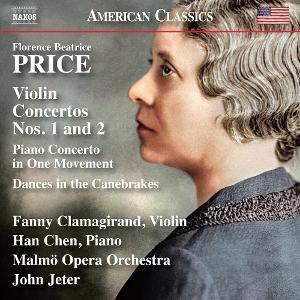 Cover for Fanny Clamagirand · Price: Violin Cons Nos. 1 &amp; 2 Pno Concerto in One (CD) (2025)