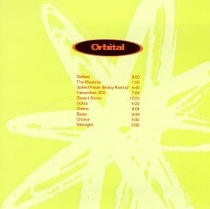 Cover for Orbital · Ffrr - Orbital (CD) (1992)