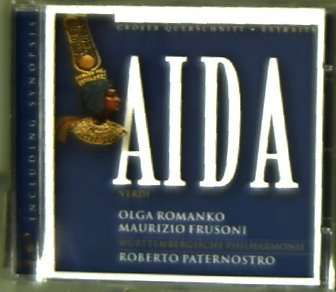 Cover for Paternostro / Romanko / Frusoni · Aida (auszuege) (CD)