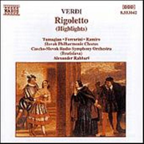 Rigoletto - Verdi - Musik - NAXOS - 0730099404228 - 7. Juli 1994