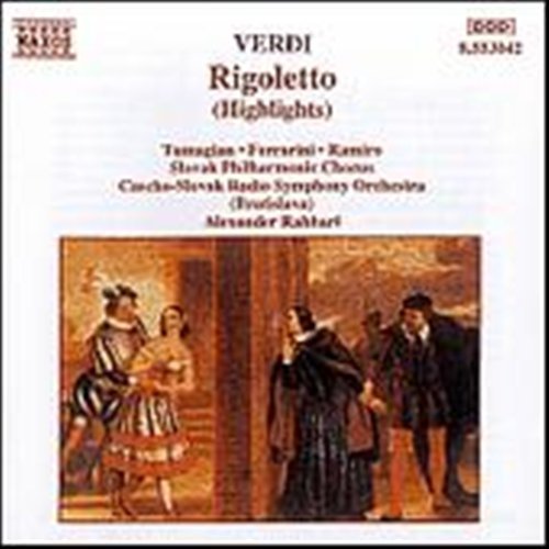 Rigoletto - Verdi - Musik - NAXOS - 0730099404228 - 7. juli 1994